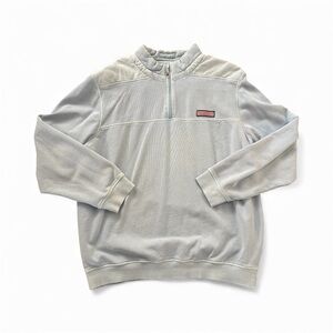 Vineyard Vines Men’s Shep Shirt Sweatshirt  1/4 zip vintage washed Preppy XL